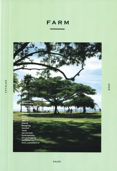 ファーム FARM CATALOG 2026（プランター・花器・ガーデン資材）